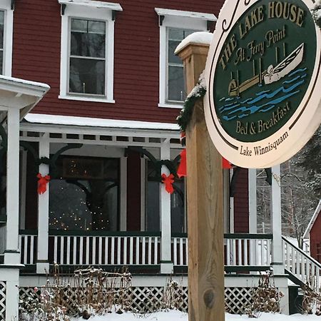 Lake House At Ferry Point Sanbornton Exterior foto